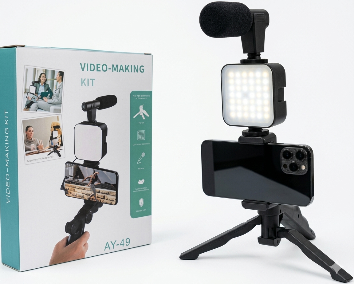 3-in-1 Video Making Kit for Smartphones